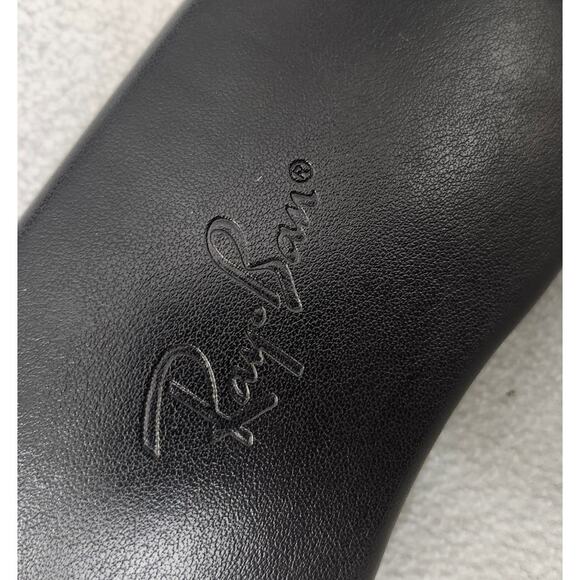 Black Ray Ban Sunglass Hard Case Large Shiny - Picture 3 of 8
